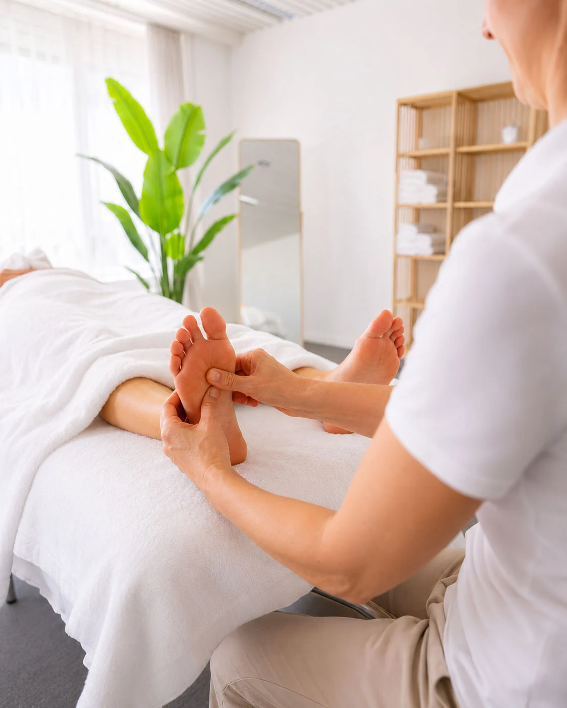 Fussreflexzonenmassage bei uns im Massage Zentrum Rüti